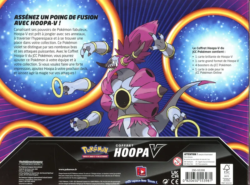 Coffret Hoopa V