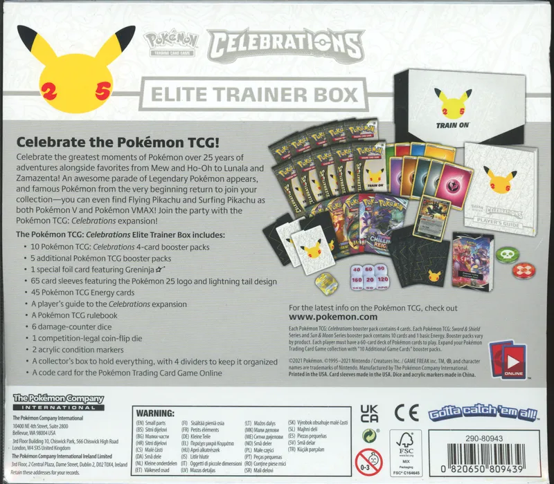 ETB EB7.5 Celebrations
