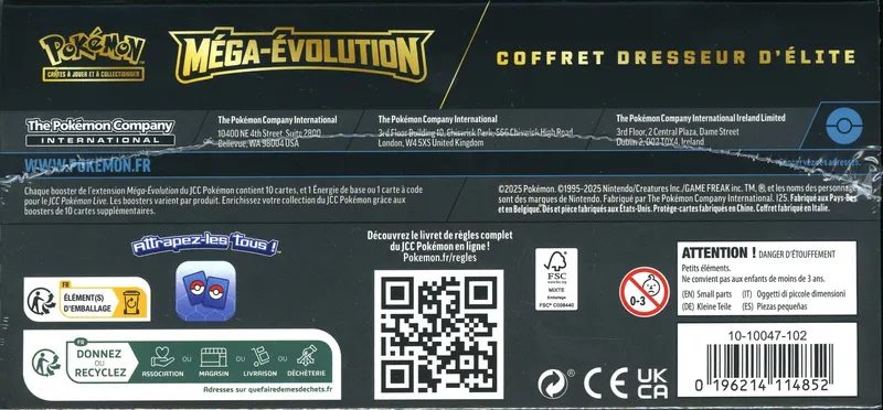 ETB ME1 Méga-Evolution