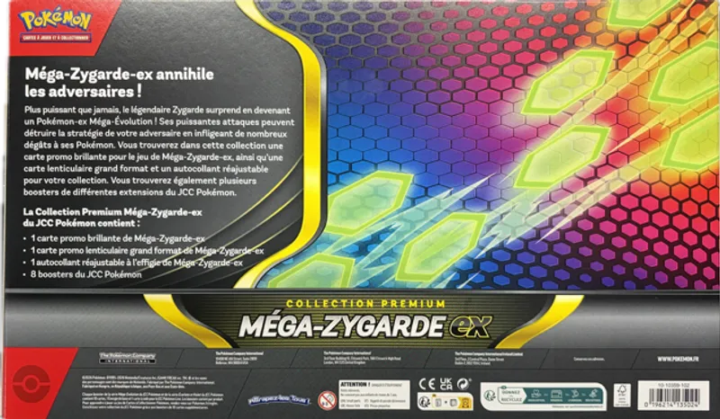Coffret Collection Premium Méga-Zygarde Ex
