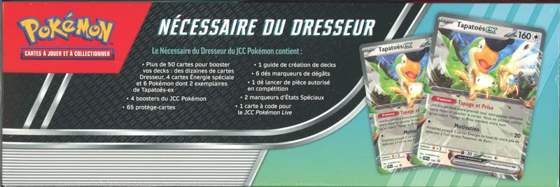 Coffret Pokémon Nécessaire du Dresseur Tapatoès Ex