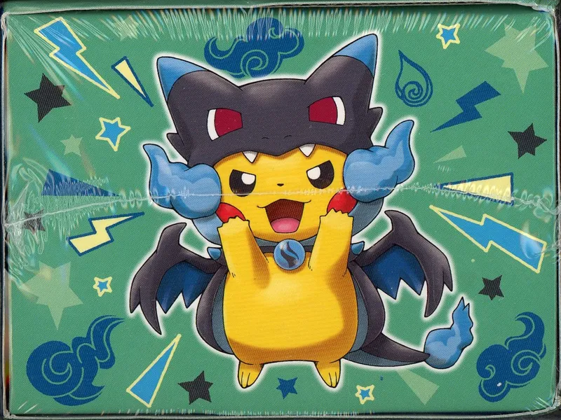 Special Box Mega Charizard X Poncho-wearing Pikachu