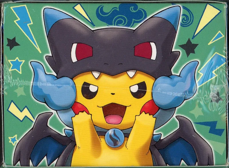 Special Box Mega Charizard X Poncho-wearing Pikachu