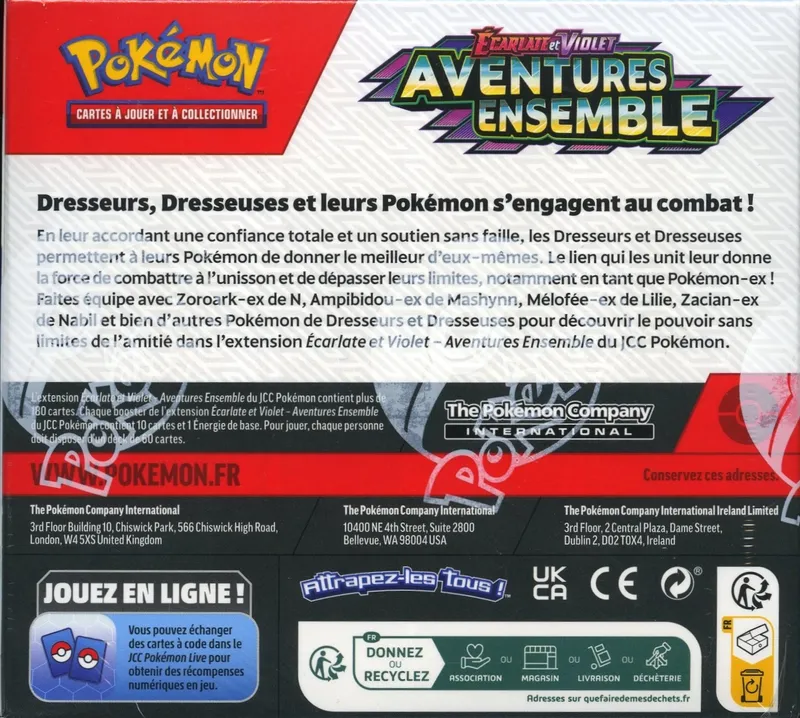 Display EV9 Aventures Ensemble (Avec Carte Promo)