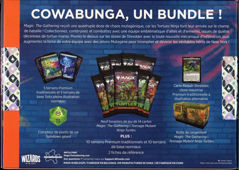 Bundle Magic Tortues Ninja