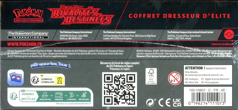 ETB EV10 Rivalités Destinées