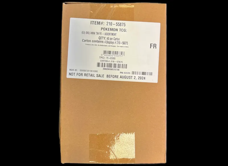 Case Display Mini Tins EV6.5 Fable Nébuleuse