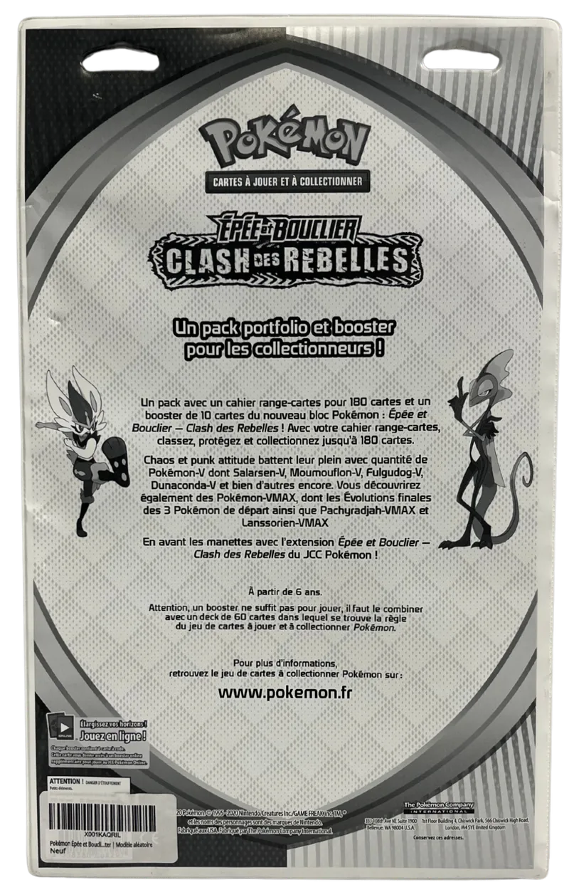 Coffret Portfolio + 1 Booster EB2 Clash des Rebelles