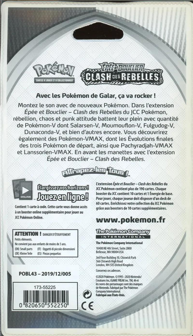 Booster Blister EB2 Clash des Rebelles