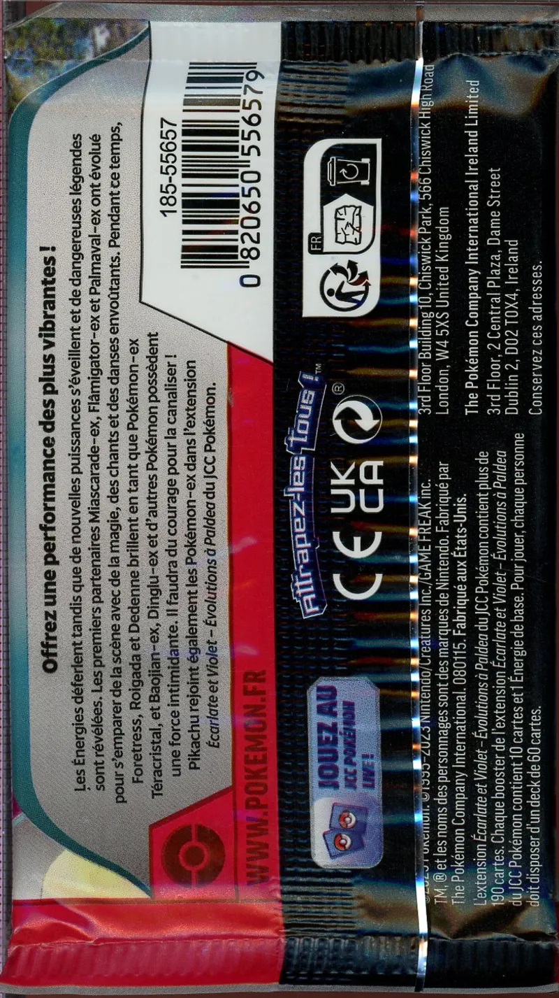 Booster EV2 Evolutions à Paldea