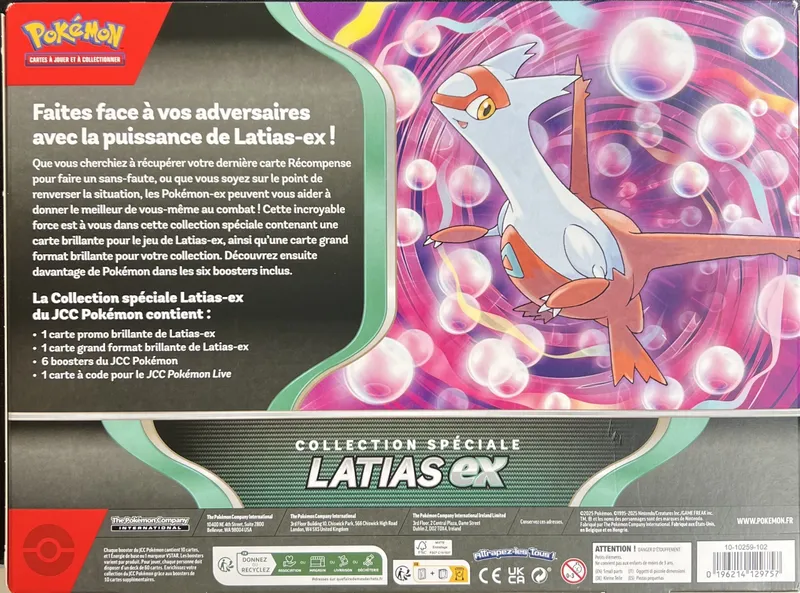 Coffret Latias Ex