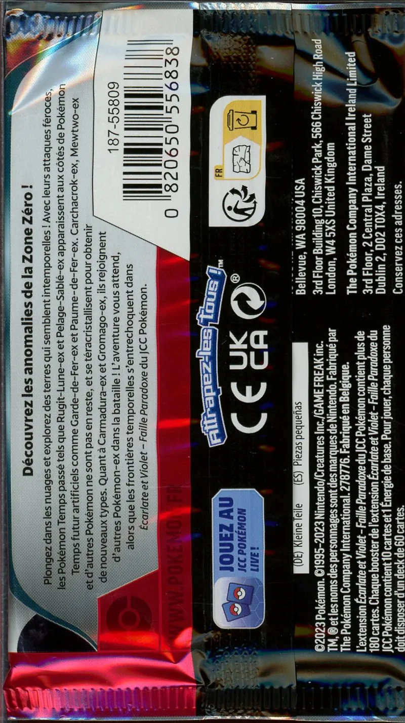 Booster EV4 Faille Paradoxe