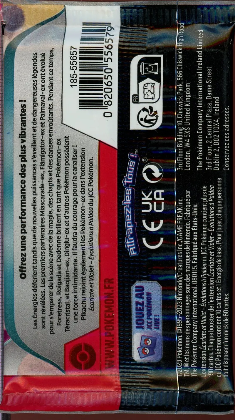 Booster EV2 Evolutions à Paldea