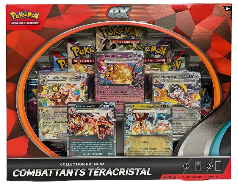 Coffret Collection Premium Combattants Cristal