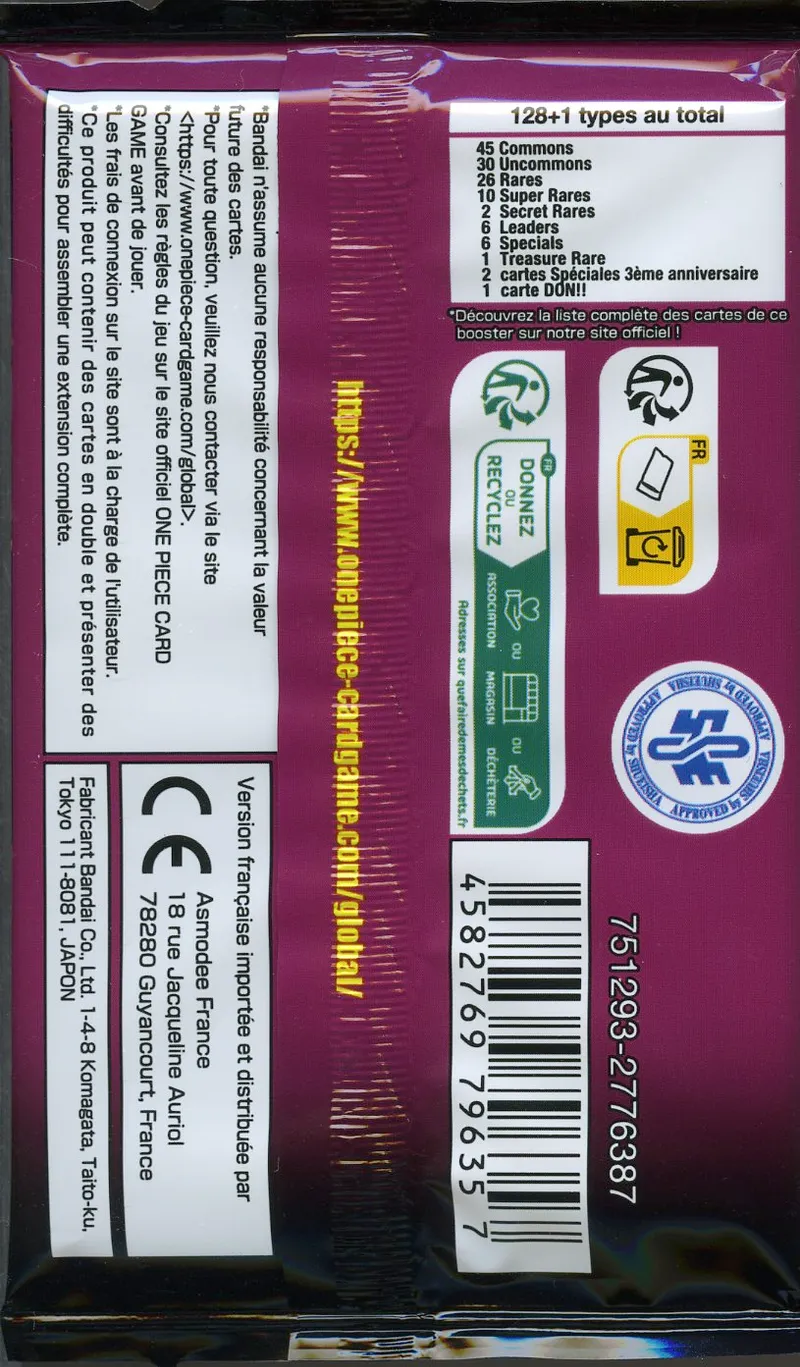 Booster OP-11 Des poings Vifs Comme L'Eclair