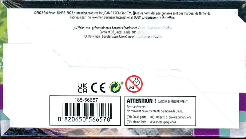 Display EV2 Evolutions à Paldea