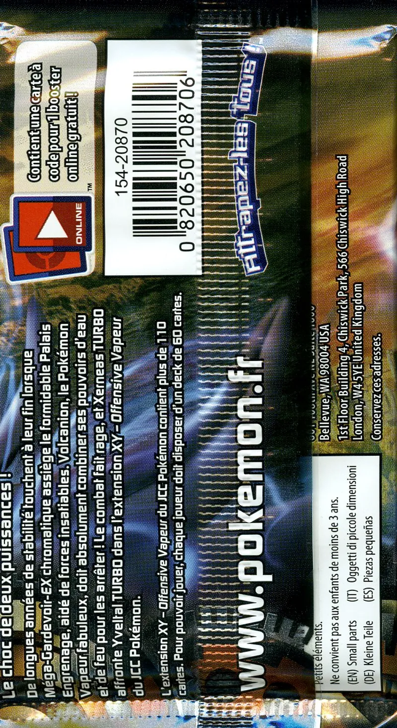 Booster XY Offensive Vapeur