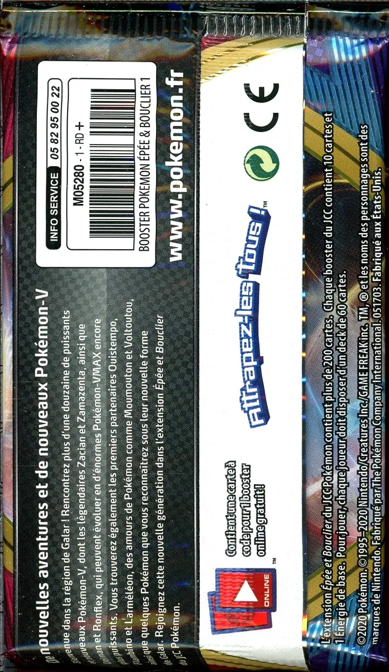 Booster EB1 Epée et Bouclier