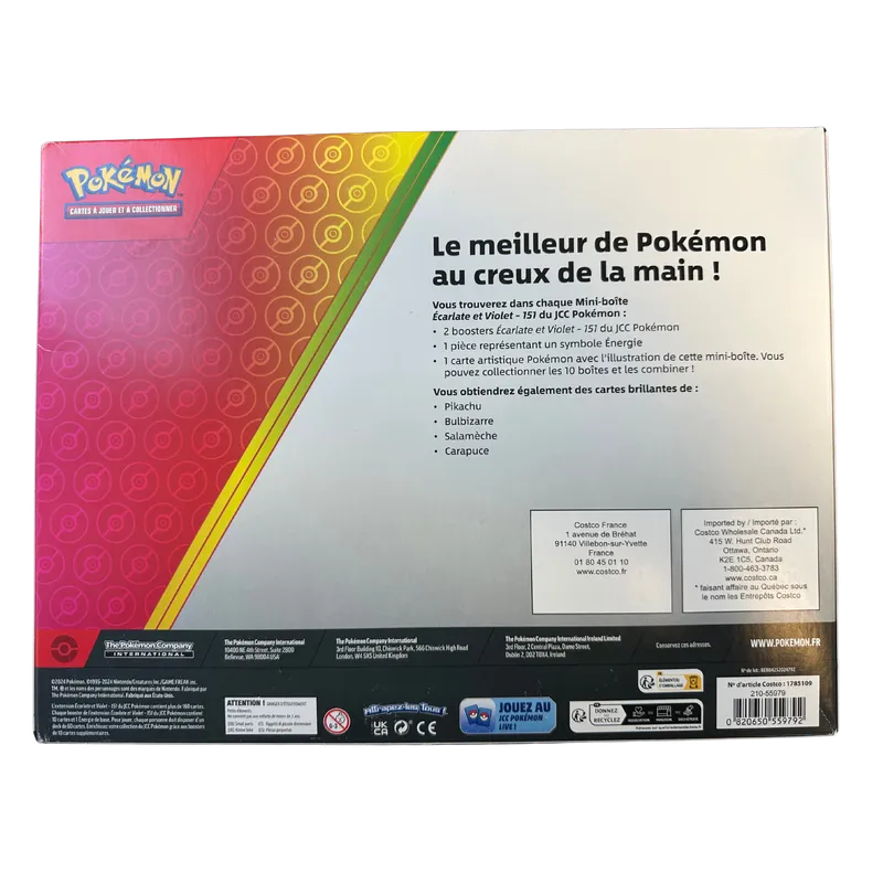 Coffret Mini-Tins EV3.5 151