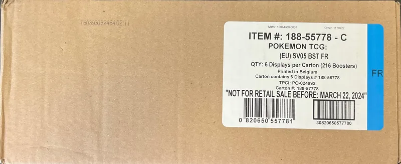 Case de Displays EV5 Forces Temporelles