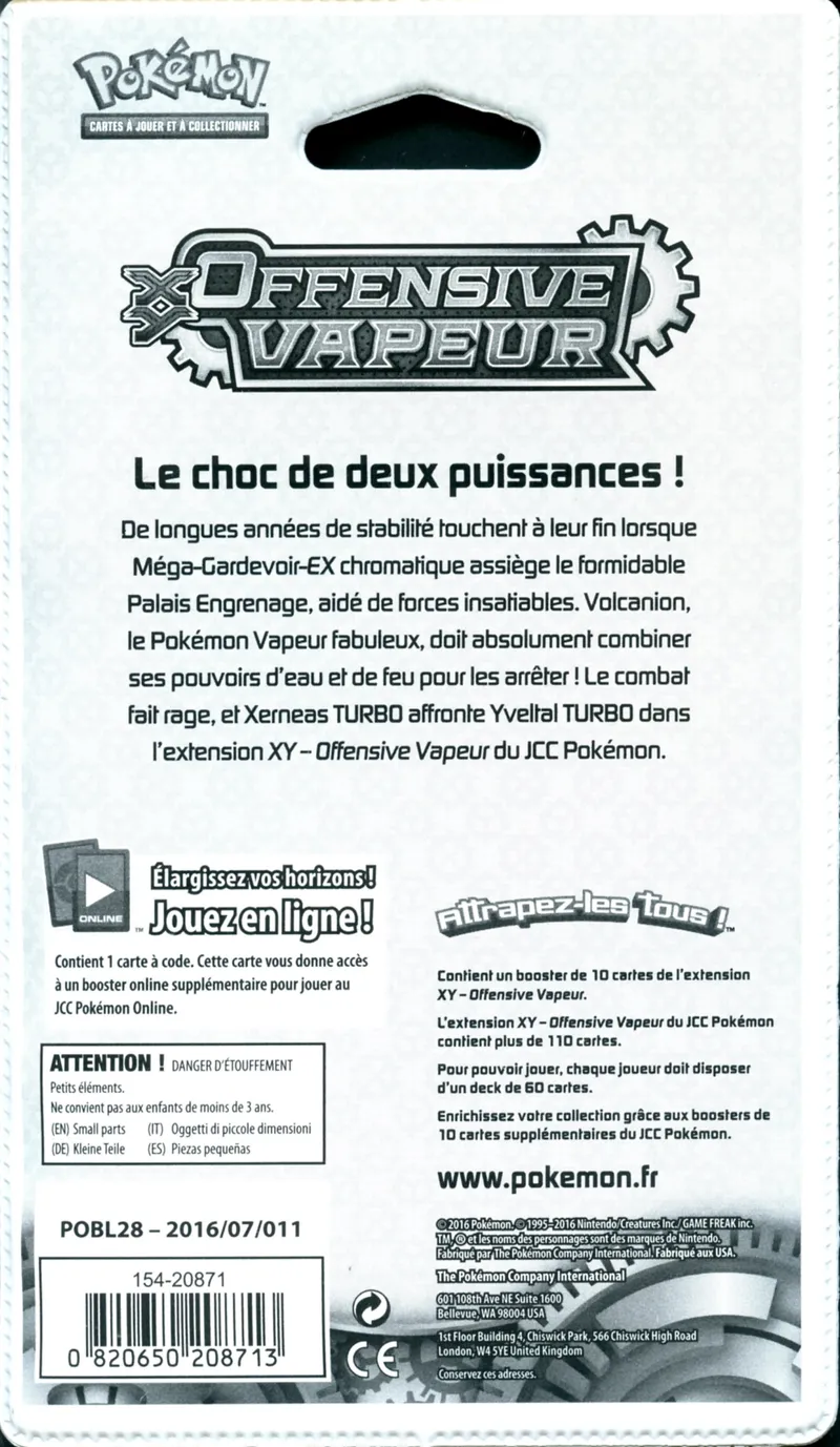 Booster Blister XY Offensive Vapeur