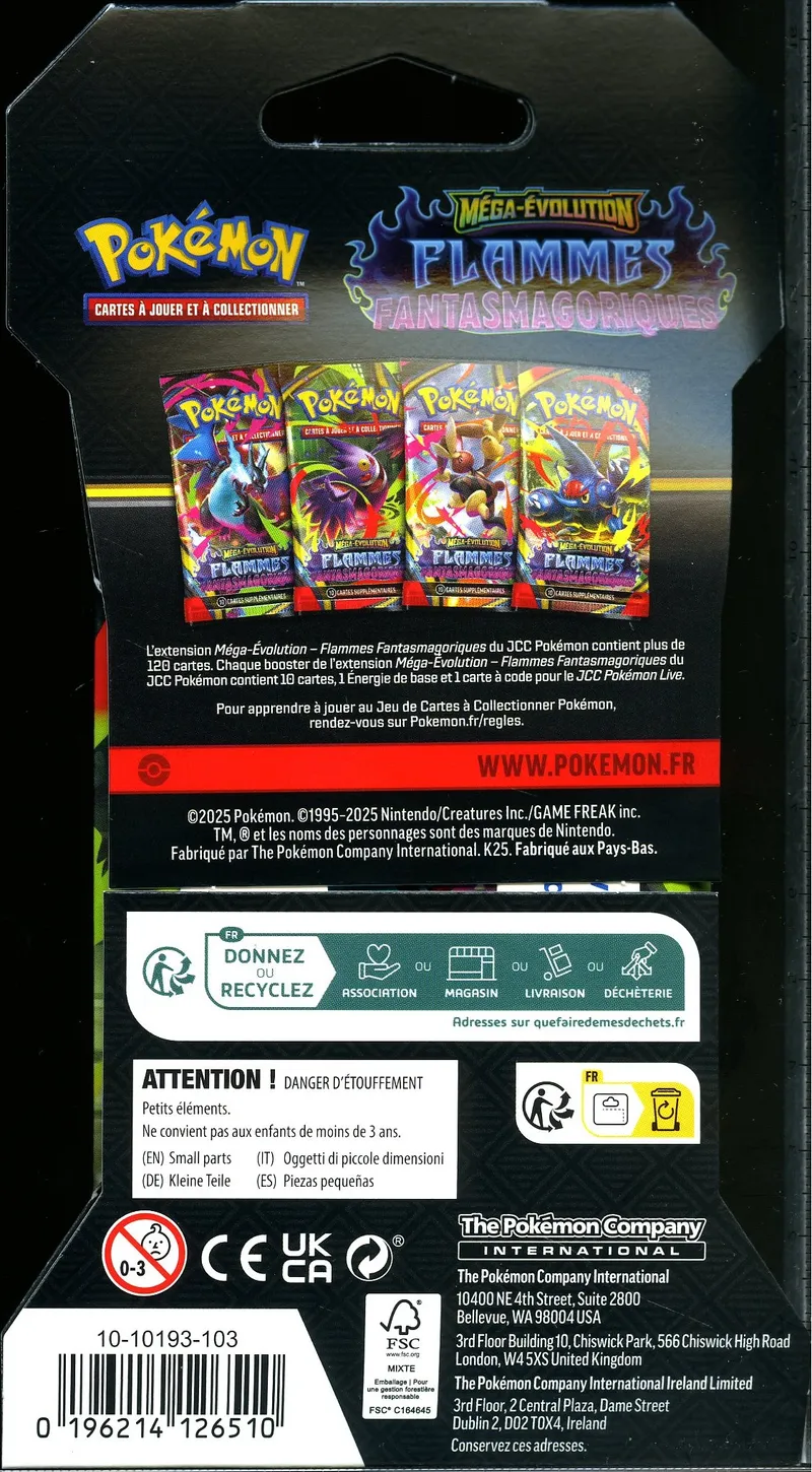 Booster Blister ME2 Flammes Fantasmagoriques