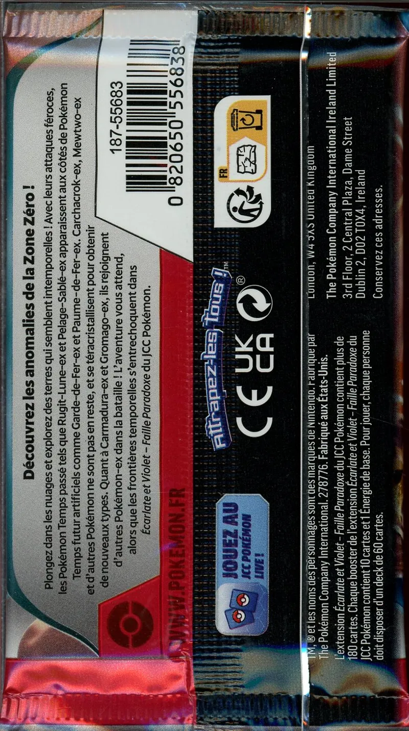 Booster EV4 Faille Paradoxe