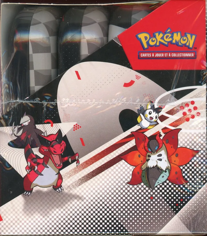 Display Mini-Tins EV10.5 Foudre Noir et Flamme Blanche