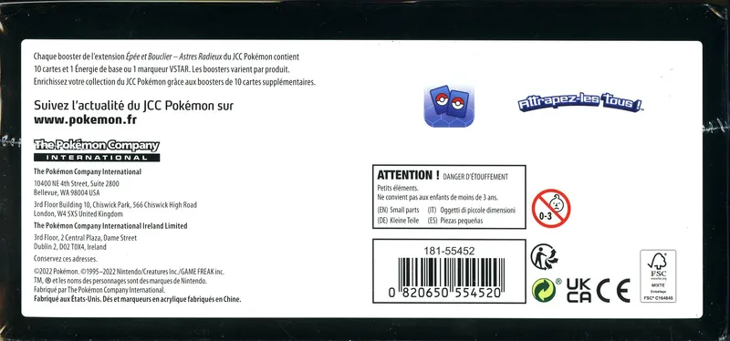 Stade Stratégies et Combats EB10 Astres Radieux