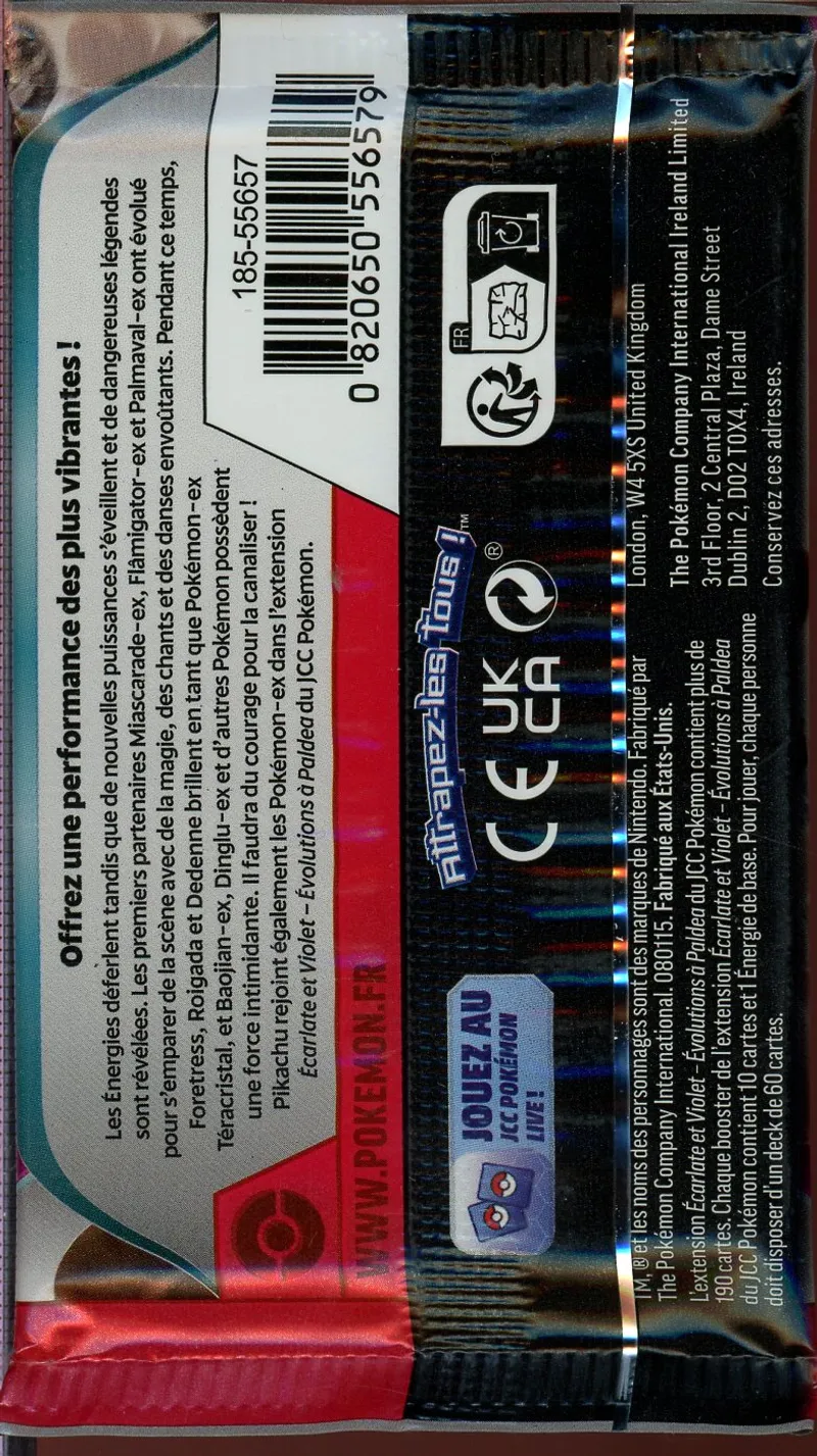 Booster EV2 Evolutions à Paldea