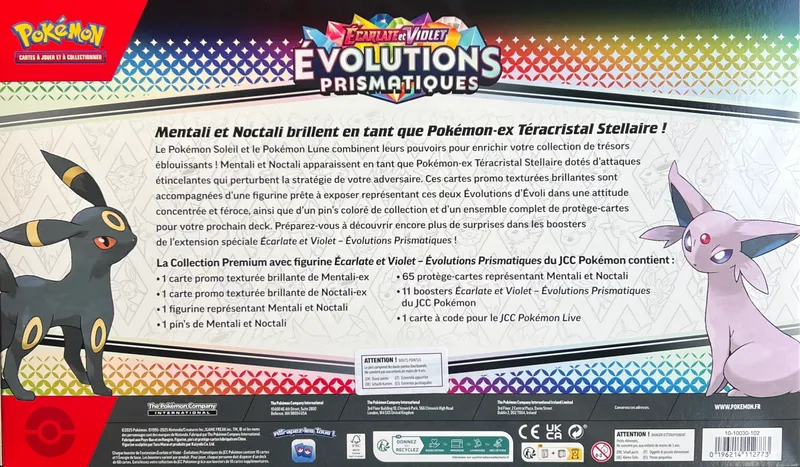 Coffret Premium Figurine EV8.5 Evolutions Prismatiques