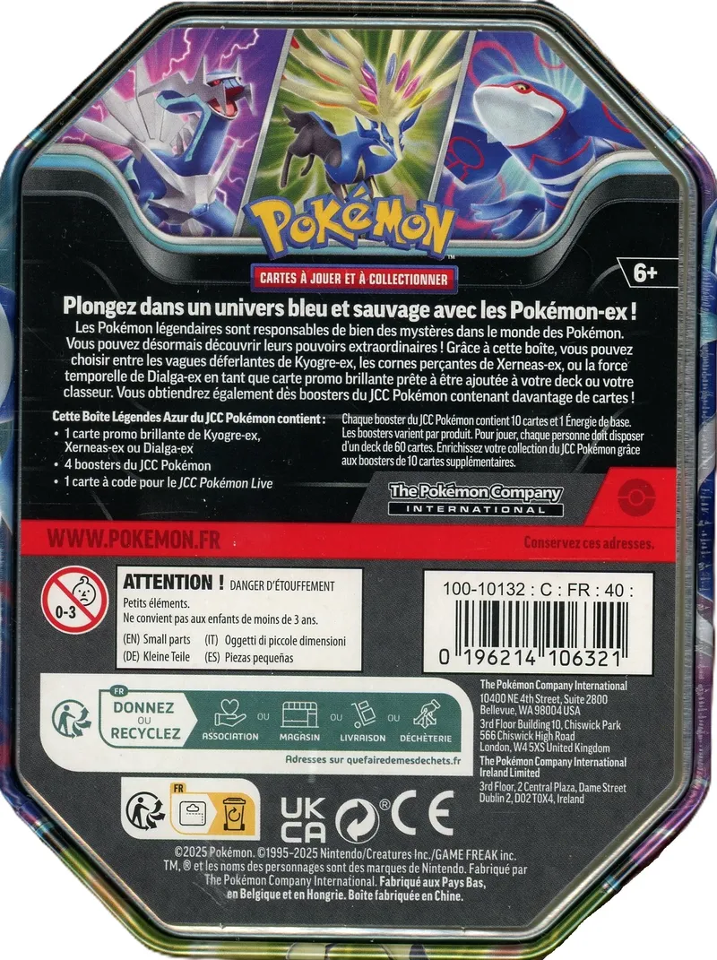 Pokébox Kyogre Ex