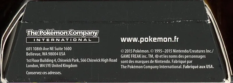 Deck XY Origines Antiques