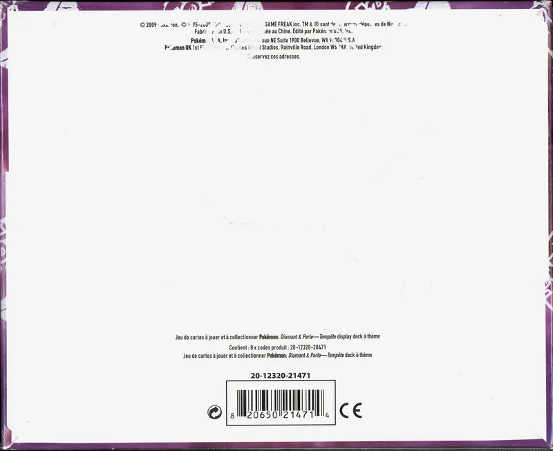 Display de Decks Diamant & Perle : Tempête