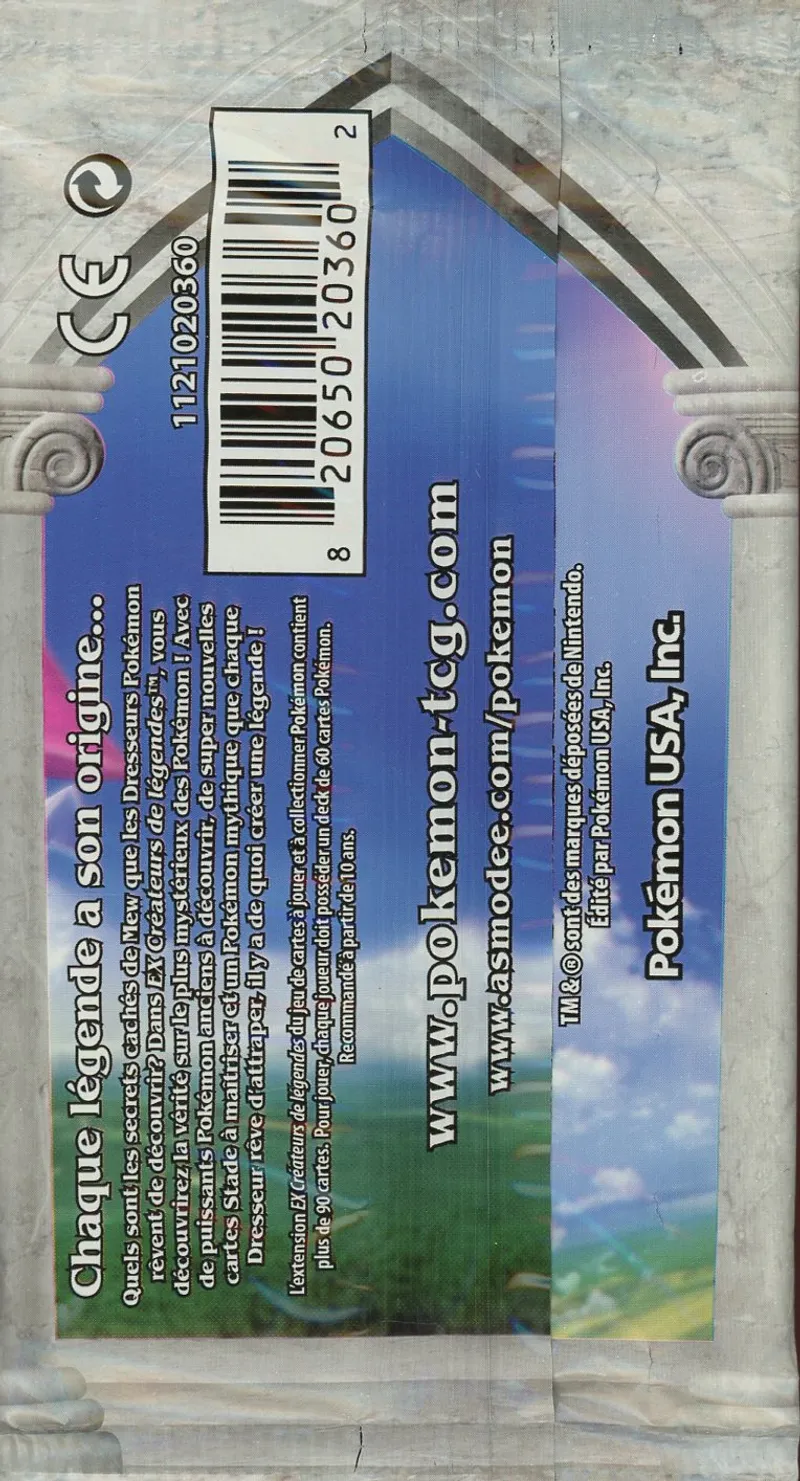 Booster Ex Créateurs de Légendes