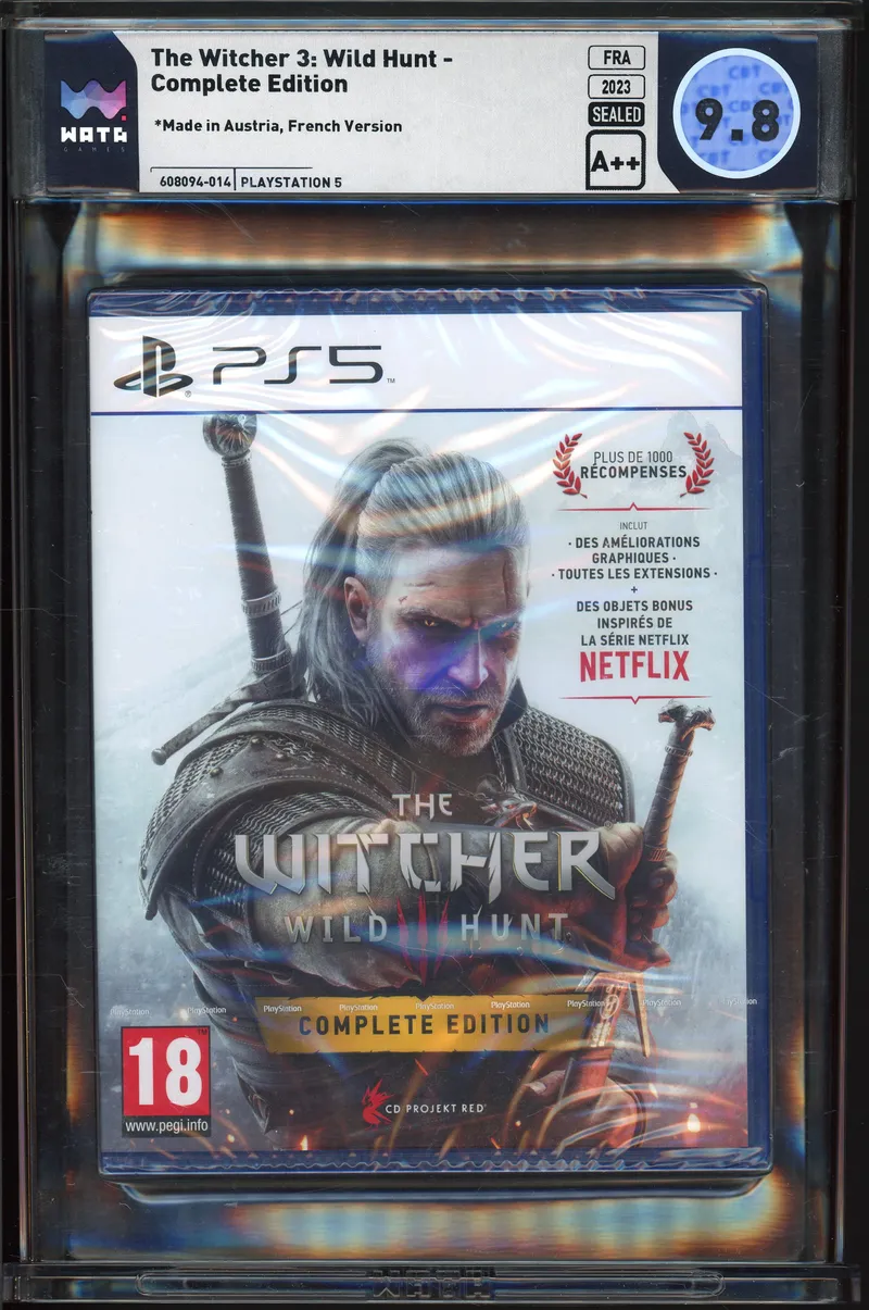 WATA 9.8 The Witcher 3 : Wild Hunt Complete Edition