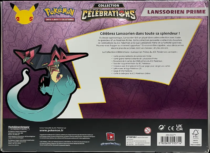 Coffret EB7.5 Célébrations Lanssorien Prime