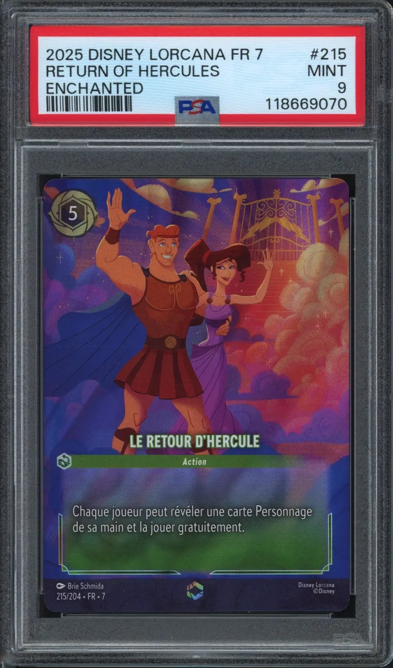 PSA 9 Le Retour d'Hercule Enchantée