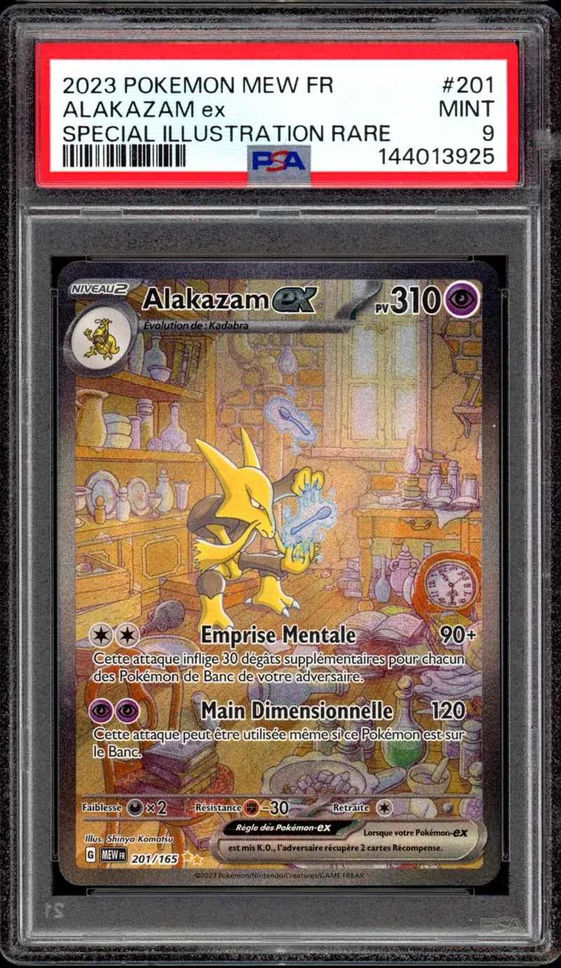 PSA 9 Alakazam Ex