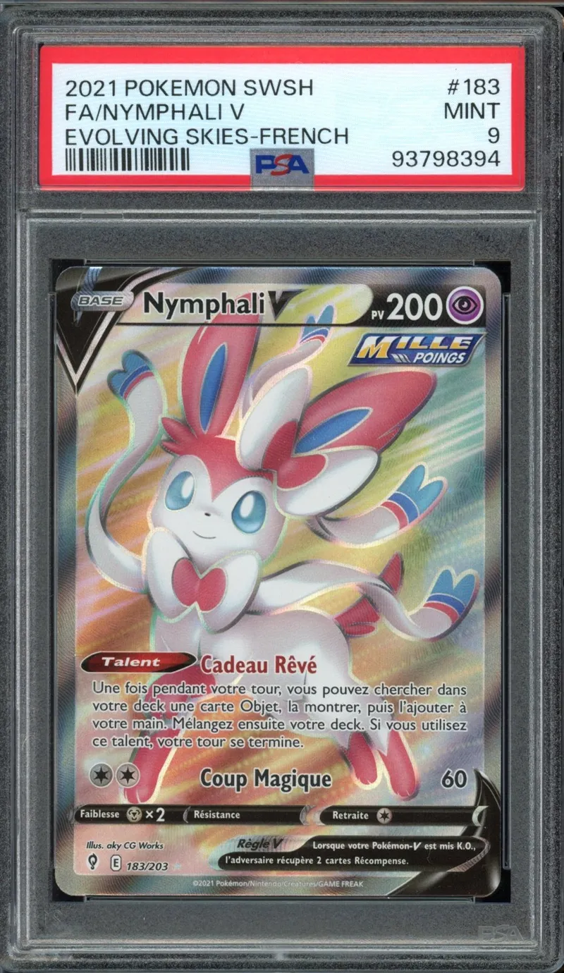 PSA 9 Nymphali V