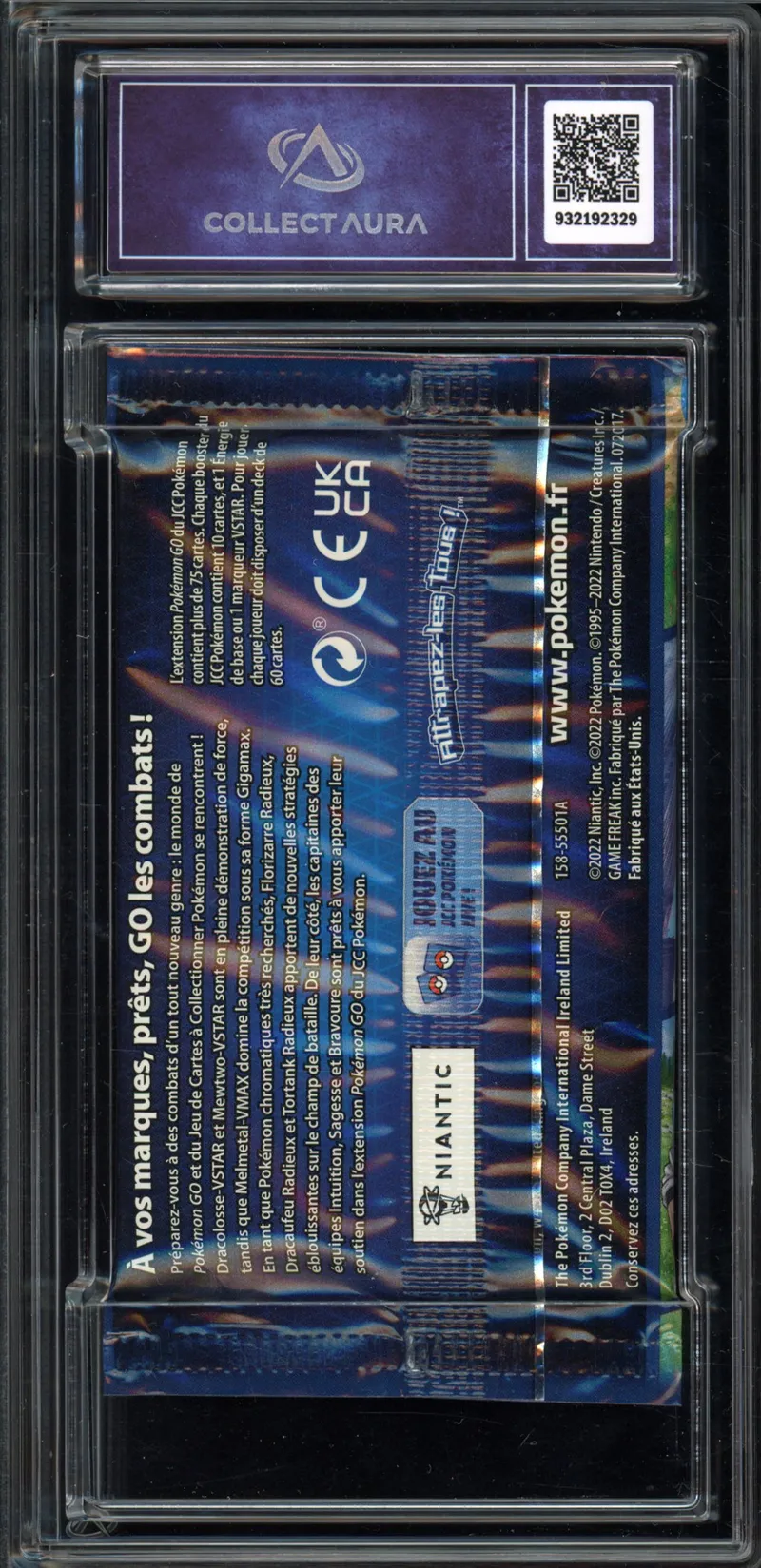 CA 9 Booster EB10.5 Pokémon GO