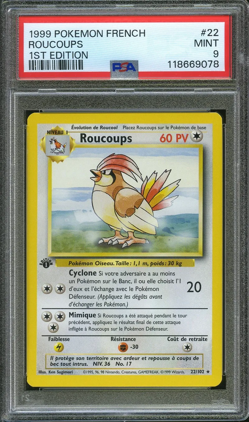 PSA 9 Roucoups