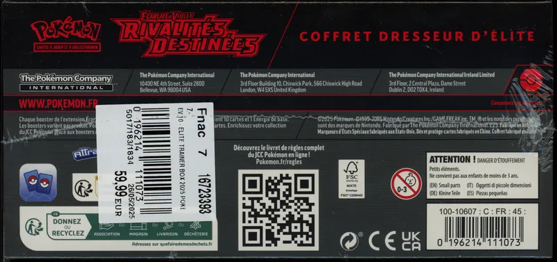 ETB EV10 Rivalités Destinées