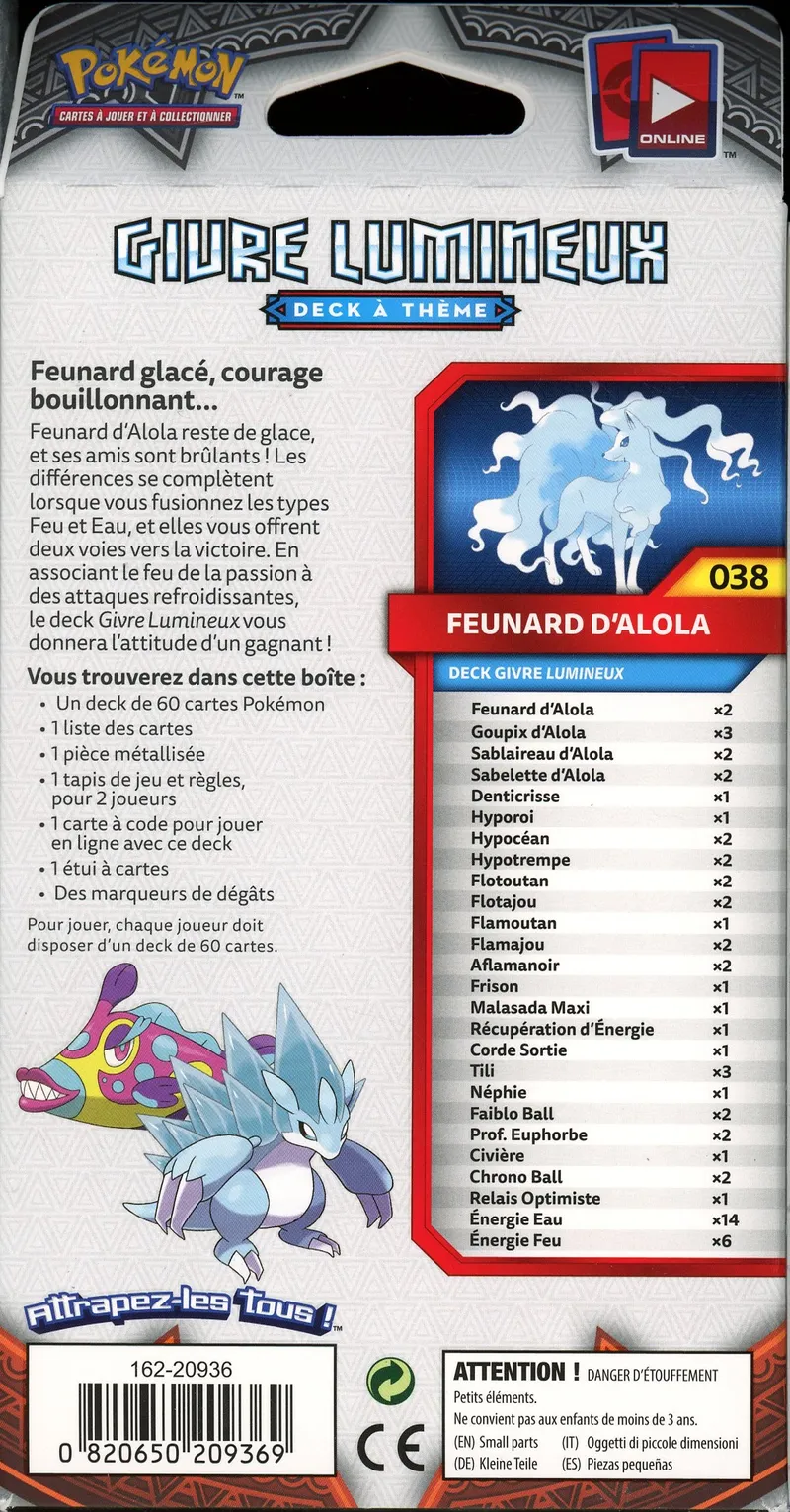 Deck Soleil et Lune SL3 Ombres Ardentes