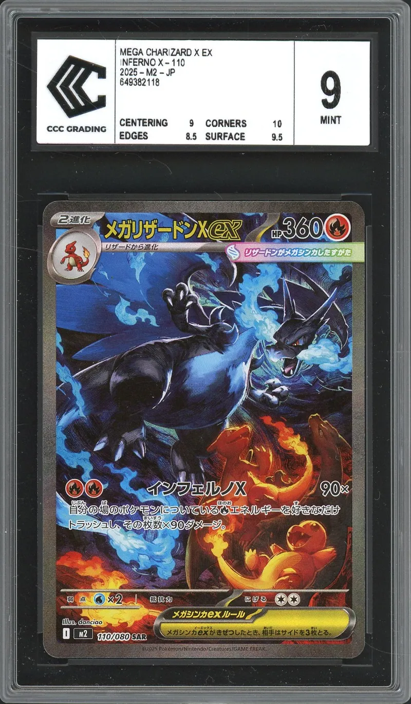 CCC 9 Mega Charizard X Ex