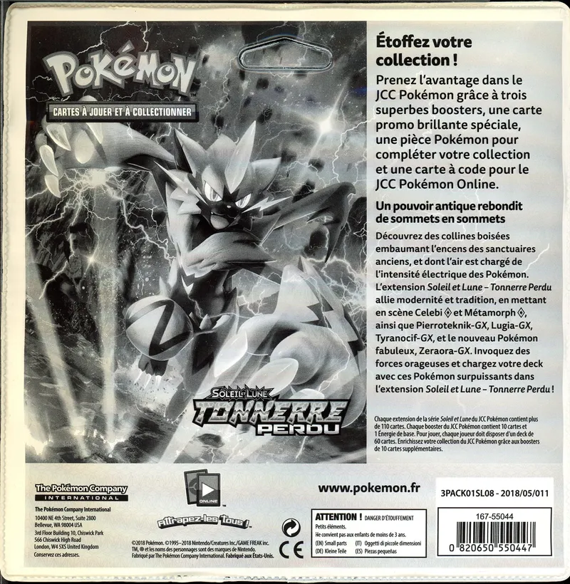 Tripack SL8 Tonnerre Perdu & SL2 Gardiens Ascendants