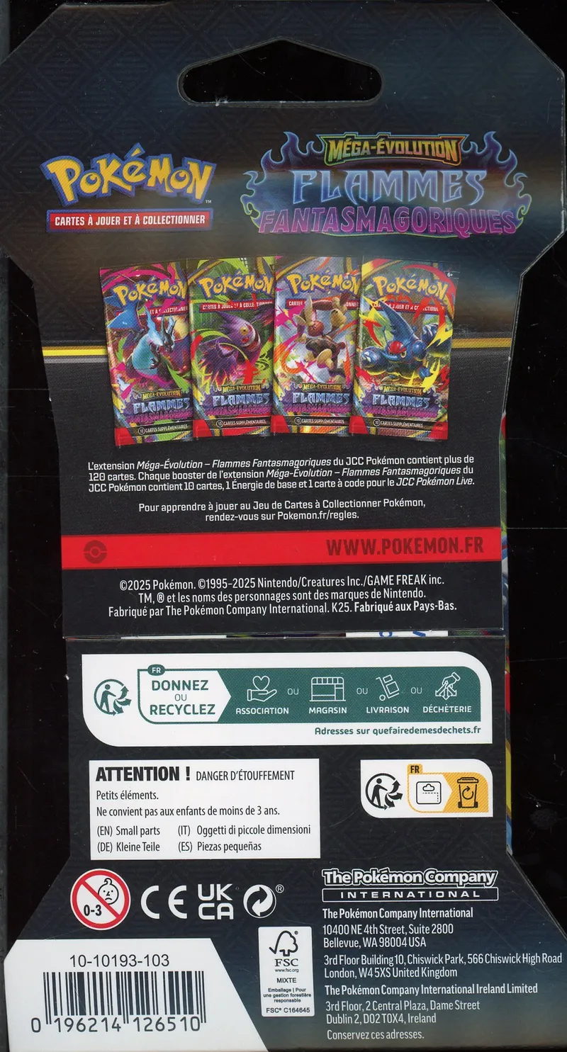 Booster Blister ME2 Flammes Fantasmagoriques