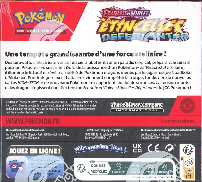 Display EV8 Etincelles Déferlantes