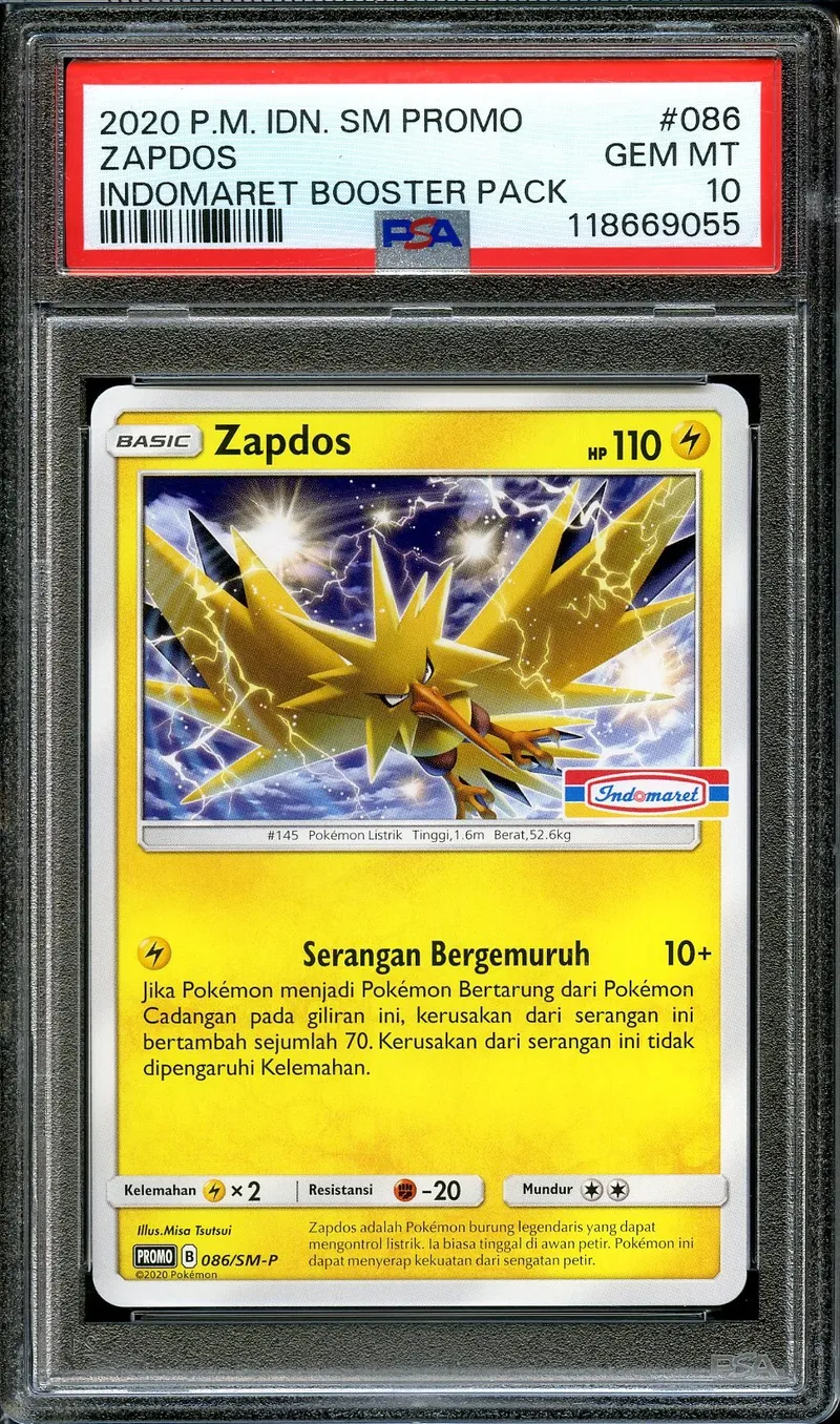 PSA 10 Zapdos