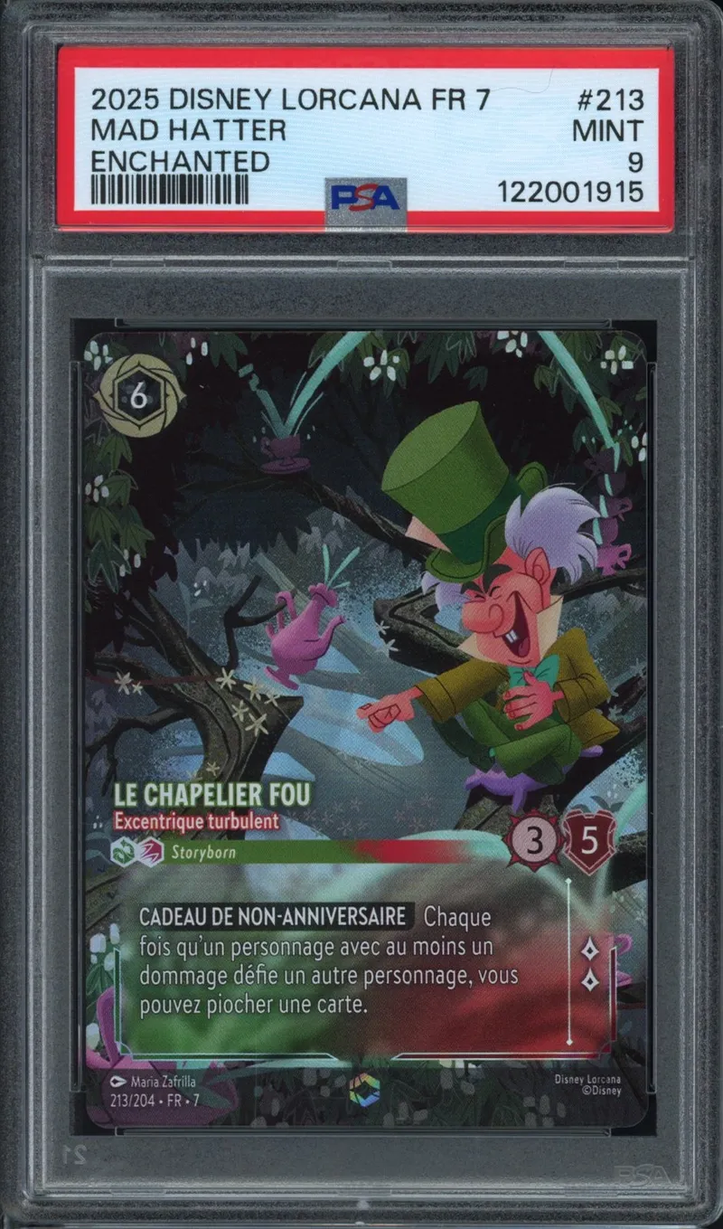 PSA 9 Le Chapelier Fou Enchantée